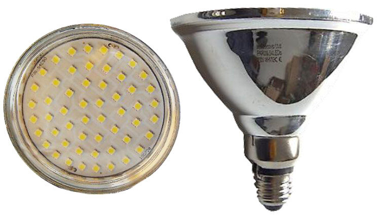 Λάμπα με 54 SMD Led PAR 38