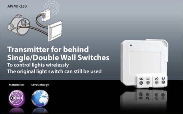 Transmitter For Wall Switces