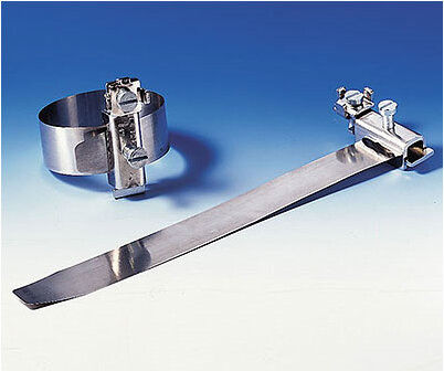 Ground strap clamp