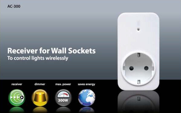 Receiver for Wall Sockets