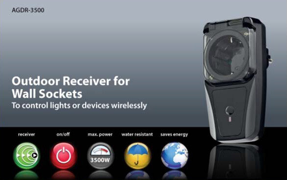 Receiver for Wall Sockets