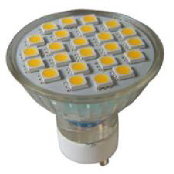 Λάμπα με 24 SMD Led GU10