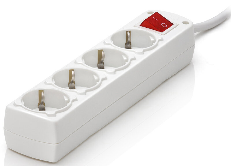 MULTI SOCKET WITH CABLE AND SWITCH