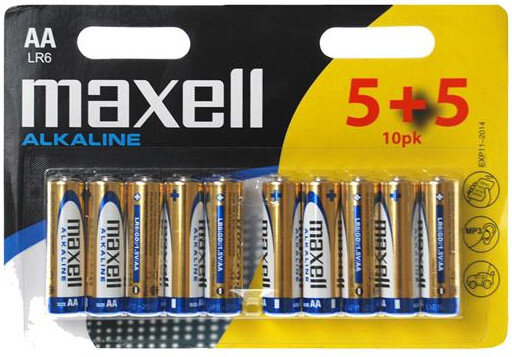 Maxell LR6 5+5 Pack